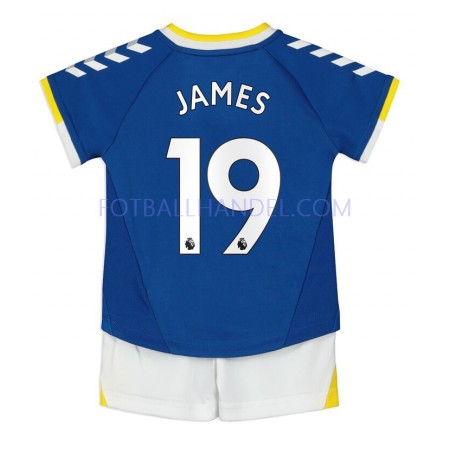 Barn Fotballdrakter Everton James Rodriguez 19 Hjemme 2021-22 Kortermet